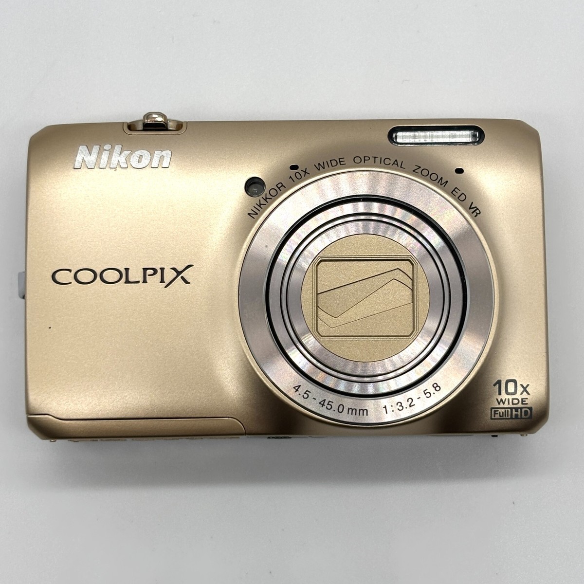N-Mint Nikon COOLPIX S6300 Gold 16.0MP Digital Camera N-Mint Nikon COOLPIX S6300 Gold 16.0MP Digital Camera
