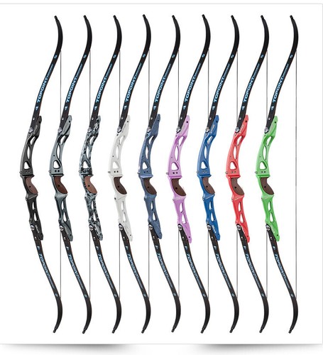 ILF Archery Recurve Bow Set 18-44lbs Arrows 66" 68" 70" Aluminum Shooting RH LH - Picture 2 of 29