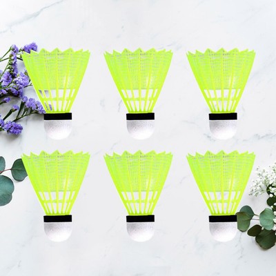  6 PCS Badminton Im Freien Kind Federbälle Birdies Badminton-Shuttles