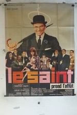 LE SAINT PREND L’AFFÛT MOVIE POSTER ORIGINAL 120x160 JESS HAHN