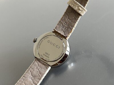 Gucci 129.5 U Play YA129515 Silver Dial Quartz Watch [ Used 