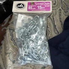 Dog Chain - Pet Champion Twisted Chain 15 Foot Tie-out New