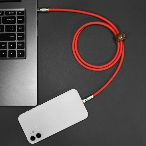 120W Super Fast Charging Type C to Type C Liquid Silicone USB Cable For Android - Zdjęcie 9 z 16