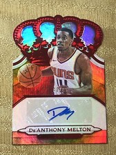 2018-19 Panini Crown Royale De’Anthony Melton Rookie Auto Autograph Red #43/99