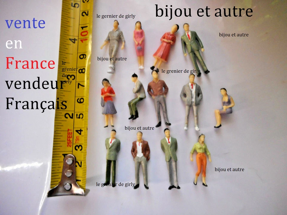 LOT 13 SPECTATOR FIGURES 1/43 diorama figures figurilla статуэтка figure - Image 2 of 4