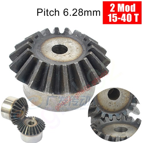 1 Coppia Di Ingranaggi Conici In Metallo Da 45# In Acciaio A 90 Gradi 1 - Foto 10