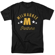 UW–Milwaukee Adult T-Shirt Panthers, Black, S-7XL