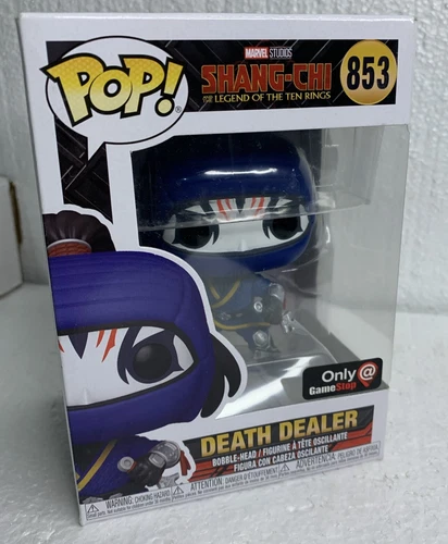Funko Pop! Marvel: Shang-Chi Death Dealer #853 GameStop Exclusive +Protector