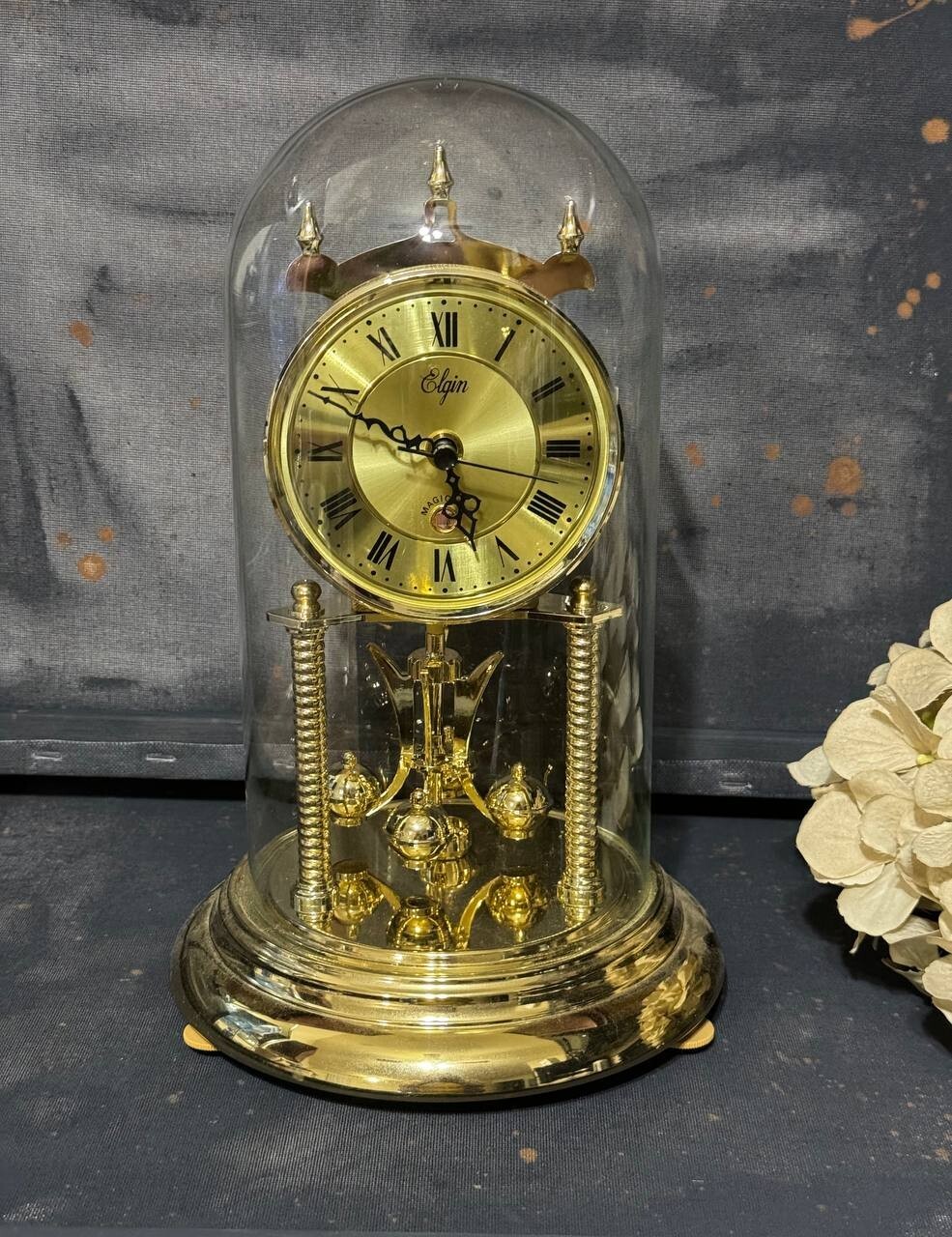 Elgin Westminster Chime Anniversary Clock E1090 Original box eBay
