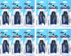 12- Z-Man 3/8 Oz The Original Chatterbait Fishing Lure Black/Blue Nickel CB38110