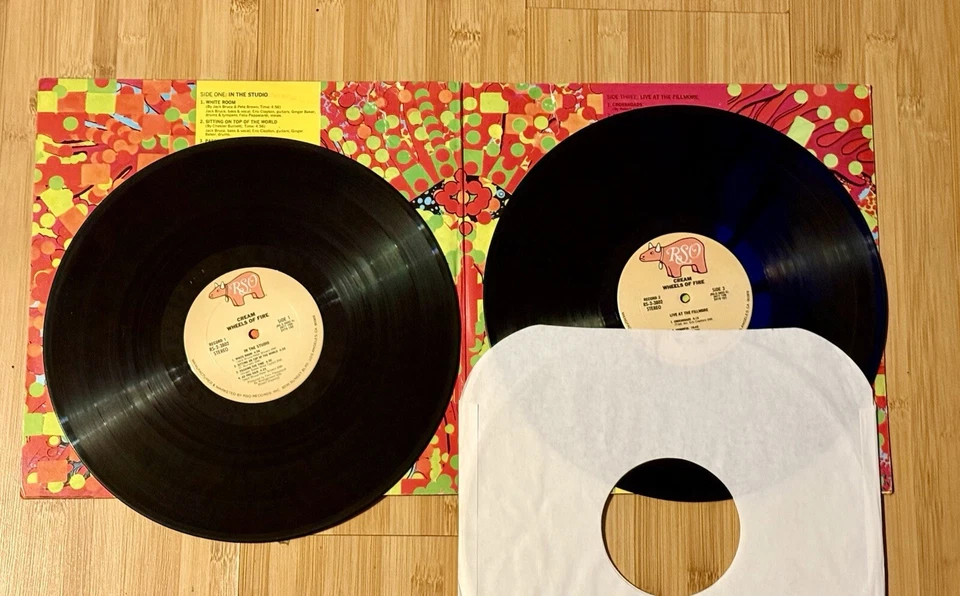 Cream - Wheels Of Fire 2X Vinyl LP - Image 4 of 4