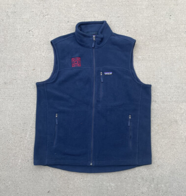 Patagonia Synchilla Fleece Sweater Vest Full-Zip Jacket Men's Size