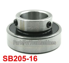 205 16G BALL BEARING SB205-1G6 TRACTORS FARM EQUIPMENT GO KARTS 1/" AXLE