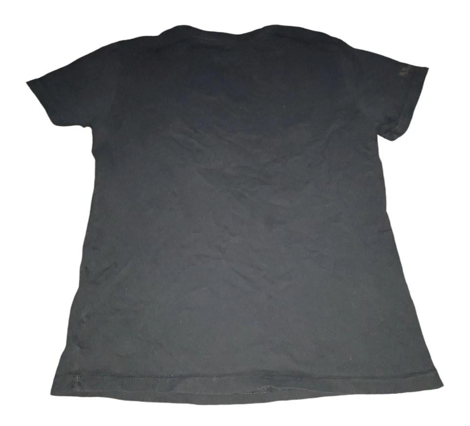 Adidas Performance Tee T-Shirt Kids Large Black White Size Large - Image 2 of 4