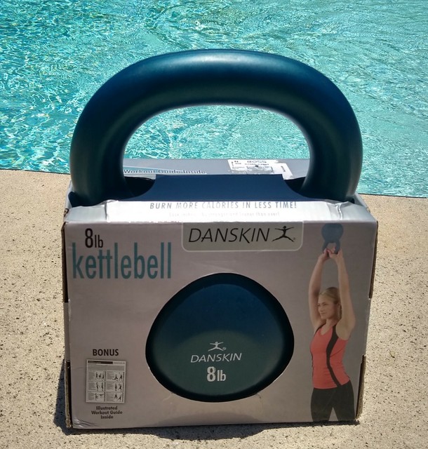 Tone It Up 8LB Blue Kettlebell Weight DANSKIN PLUS BONUS eBay