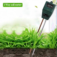 Digital PH Soil Tester Water Moisture Temperature Sunlight Test Meter Plant