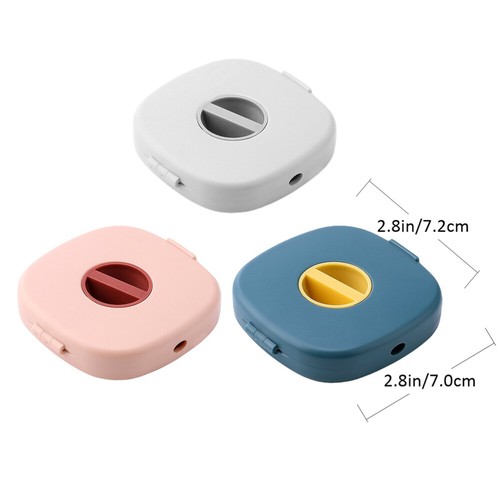 3 Pcs Data Cable Storage Box Travel Sleeves Cord Management Organizer Case - Afbeelding 7 van 12