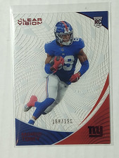 2021 PANINI CLEAR VISION KADARIUS TONEY RED ROOKIE 188/199 FOOTBALL CARD #CVR-13