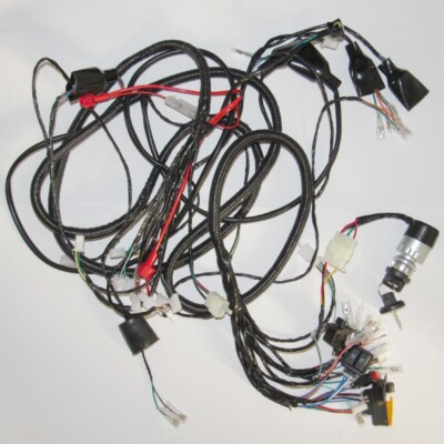 250cc Go Kart Wire Harness For Kinroad Runmaster Dazon Rainter Baja