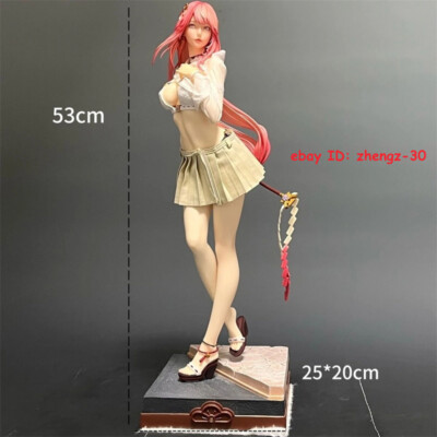 H53CM JK Yae Miko Sexy Girl Figure GK Statue Model Collectibles W/Box Xmas Gift