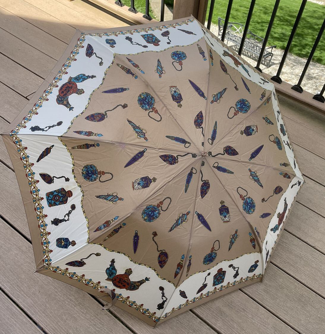 Pierre Balmain Collapsible Umbrella With Storage Sleeve | eBay
