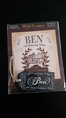 Personalised Wine Labels (Ben)