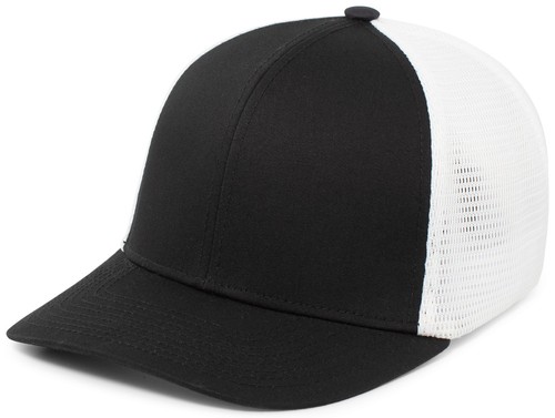 Pacific Headwear P401 Unisex Original Hat Fusion Trucker Cap - Picture 4 of 21