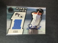F162,740  2003 SP Game Used #62 S.Flesch AUTO/2300 Shirt T5 RC