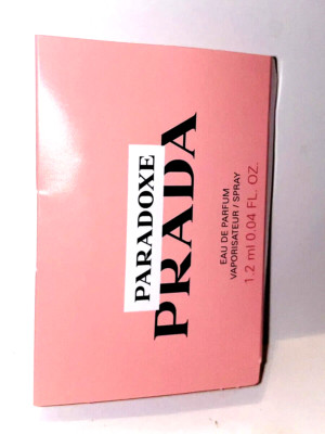 PRADA PARADOXE EDP Fragrance Sample. NEW Beautiful Fragrance