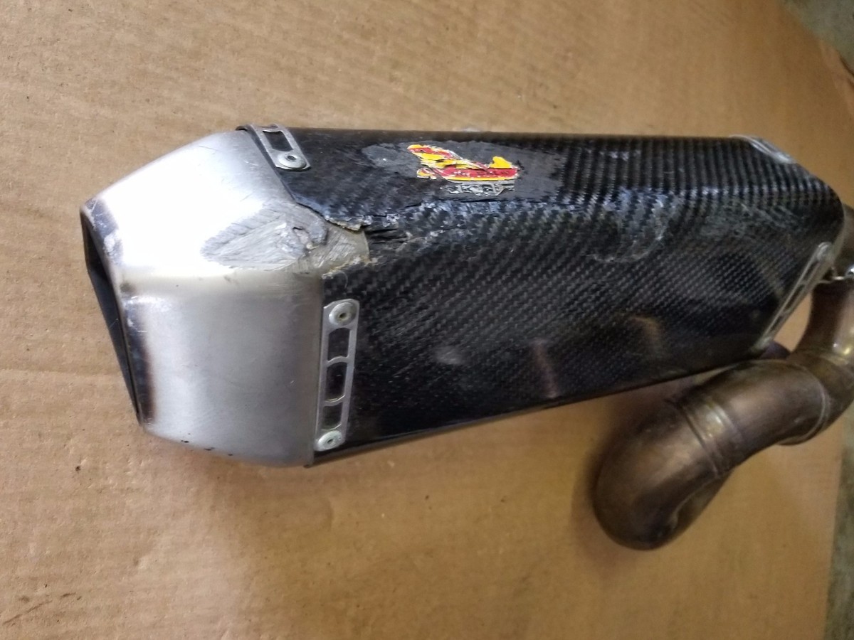 FMF Apex Slip-On Exhaust Honda CBR1000RR CBR 1000 08-11 CARBON