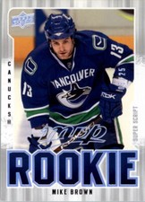 2008-09 Upper Deck MVP Super Script #318 Mike Brown /25 - NM-MT