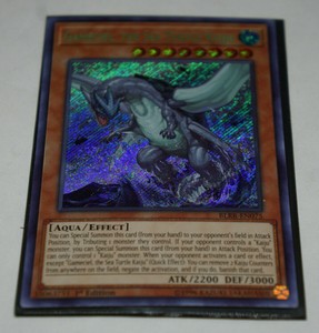 Yugioh Blrr En075 Sekret Redkaya 1st Izdanie Gameciel The Sea Turtle Kaiju Pochti Novyj Ebay
