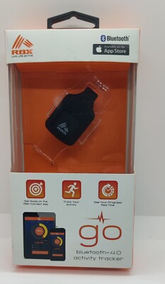 New RBX Go Bluetooth 4.0 Activity Tracker RF-D3001B Fitness Run Walk Iphone IOS 