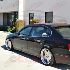 Window Visor Vent Rain Guard Deflector For 1998-2005 Lexus GS300 GS400 GS430 Ş