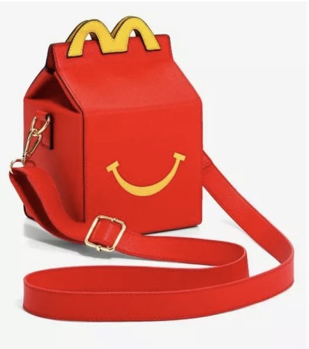 McDonald's Happy Meal Box Crossbody Bag & Keychain Boxlunch Exclusive - Picture 2 of 2