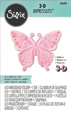 Sizzix Impresslits 3-D Floral Butterfly #666305 Retail $14.99