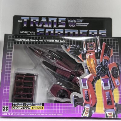 New Transform G1 Thrust reissue brand action figure boy toy IN BOX
