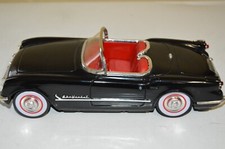 Vintage 50s Fifties Co. Corvette Convertible BLACK Japan Friction Gear Drive