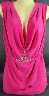 hot pink dressy top