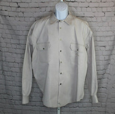 VTG LEVI'S Men s Modern Authentics metal button denim work shirt Size XL 90s y2k
