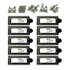 Brackets orthodoncia Orthodontic Brace MIM Roth Slot 018 345 Hooks 5-5 10 Kits