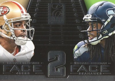 2014 Elite Football Trading Cards Face 2 Face Silver: Pick From List