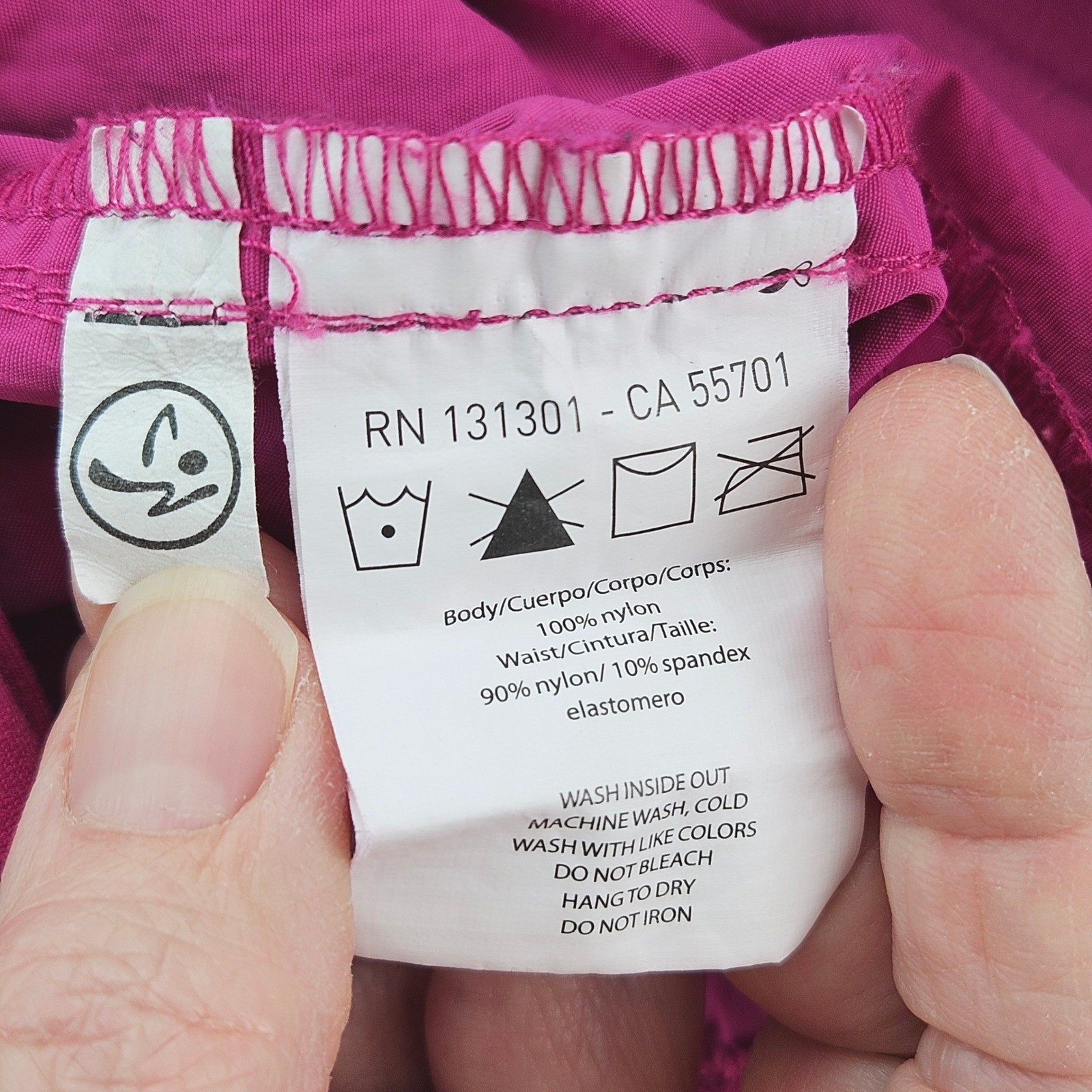 Zumba Feel the Music Cargo Pants Pink Nylon Dance Trousers Medium RN131301 image 4