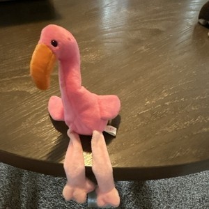 Ty Beanie Babies Flamingo Plush Beanbag 1998 Vintage MPN frnk