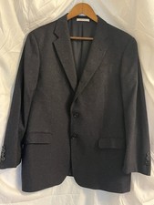 Armani Collezioni Men's Blazer Navy Wool/Silk Sport Coat Size 40 Italy EUC