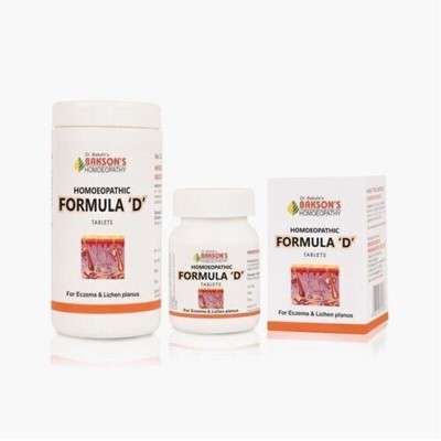 Bakson Homeopathic Formula D Tablets, Best Homeopathic Tablets
