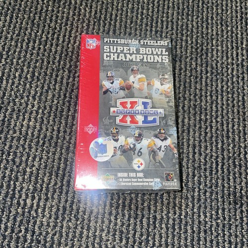 Pittsburgh Steelers Super Bowl XL Commemorative Upper Deck Box Set New & Sealed