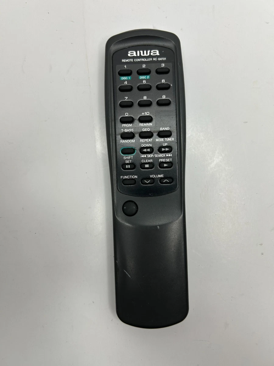 Télécommande Aiwa T300 D'origine – Modèle RC-T300A, Fabriquée Au Japon