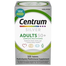 Centrum Silver Multivitamin for Adults 50 and Over, 125 125 Count Pack of 1 