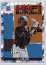 2022 Bowman Hi-Fi Futures Atomic Refractor 42/150 CJ Abrams #HIFI-8 0y2q